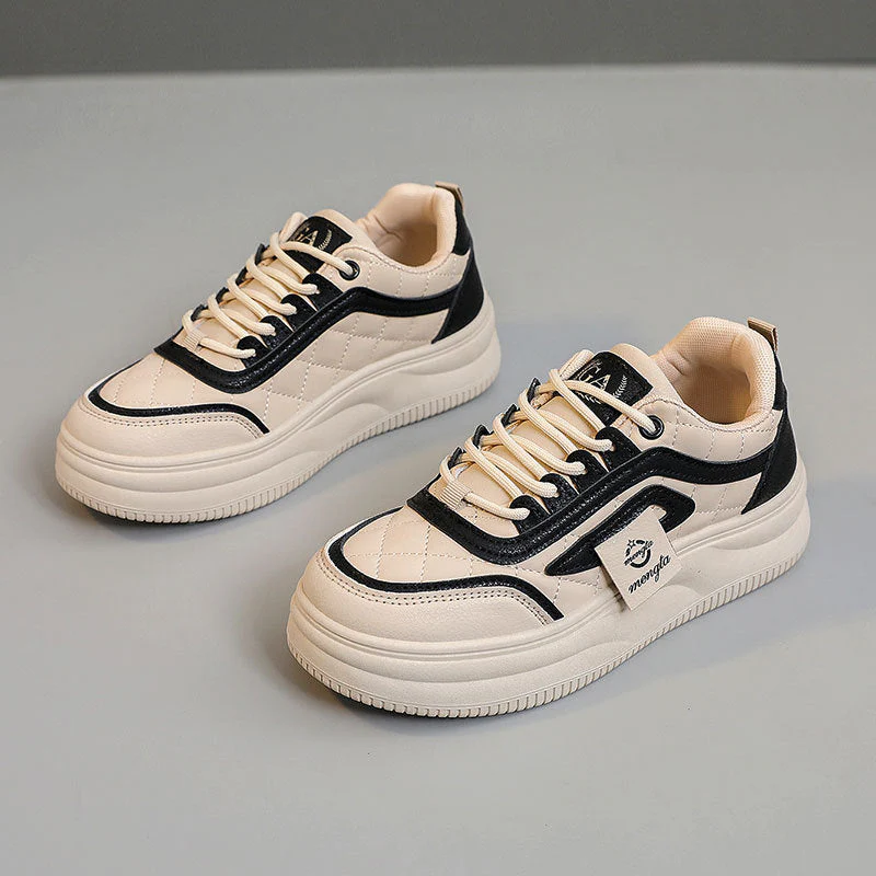 Damen modische Sneakers mit sportlichem Design und dämpfender Laufsohle