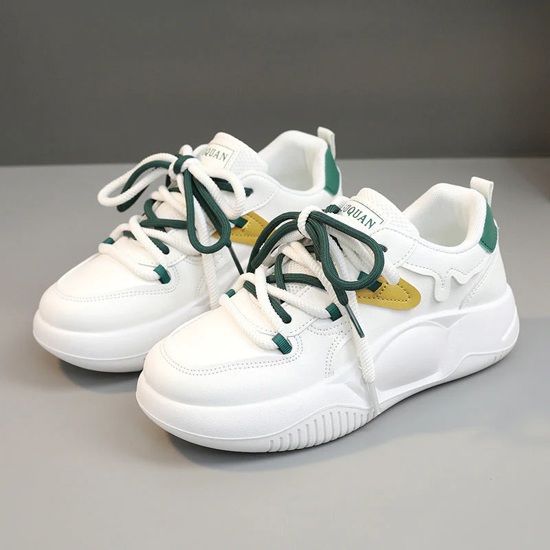 Damen modische Sport Sneakers mit praktischen Schnürsenkeln und dämpfender Laufsohle - Image 6