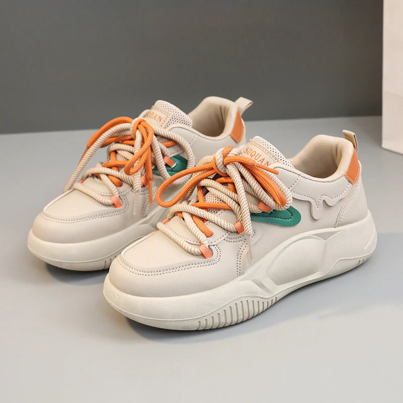 Damen modische Sport Sneakers mit praktischen Schnürsenkeln und dämpfender Laufsohle - Image 7