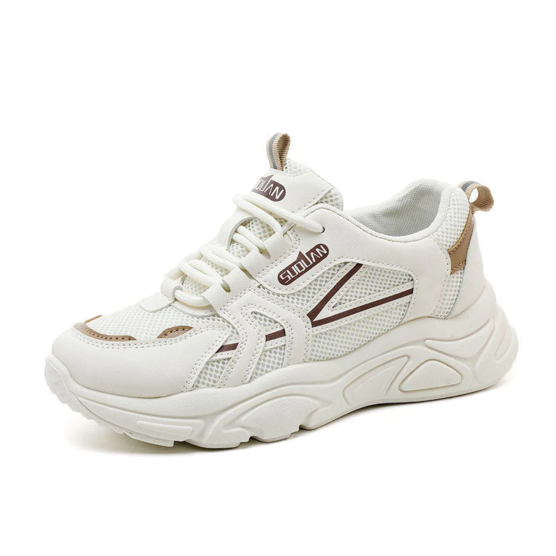 Damen modische und bequeme Sneakers mit atmungsaktiver Netzoberfläche - Image 4