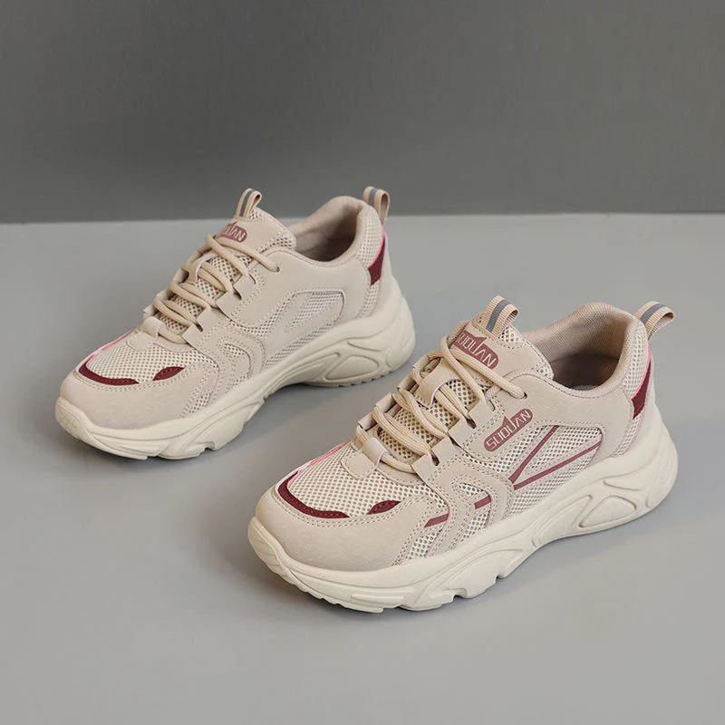 Damen modische und bequeme Sneakers mit atmungsaktiver Netzoberfläche - Image 6