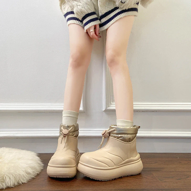 Damen modische Winterstiefel mit dämpfendem Innenfutter und wasserabweisender Oberfläche - Image 2
