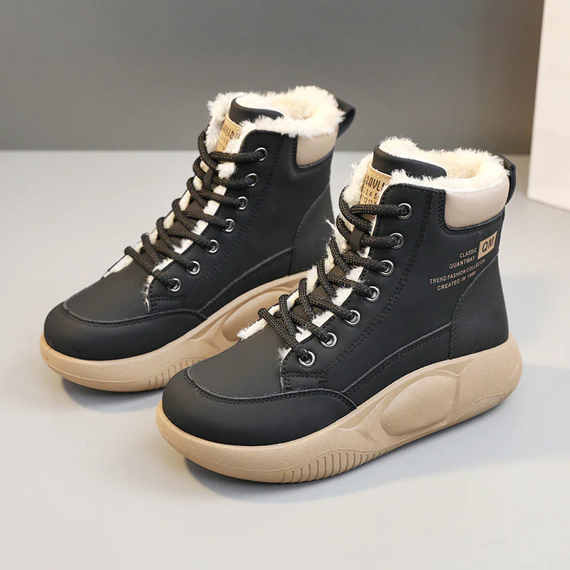 Damen modische Winterstiefel mit kuscheligem Fleece-Futter und rutschfester Sohle - Image 6