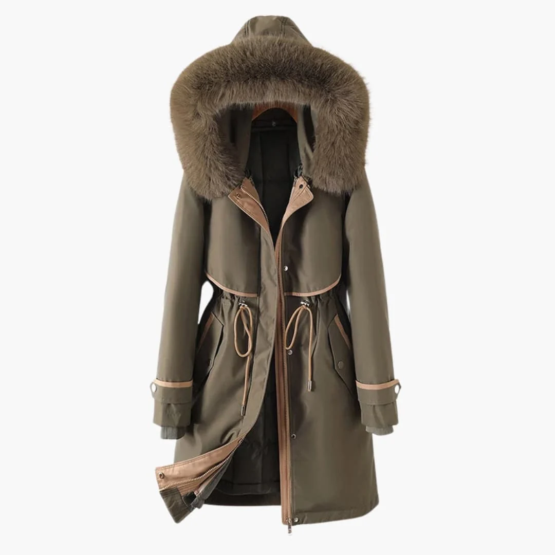 Damen Parka Jacke mit Kapuze - Image 6
