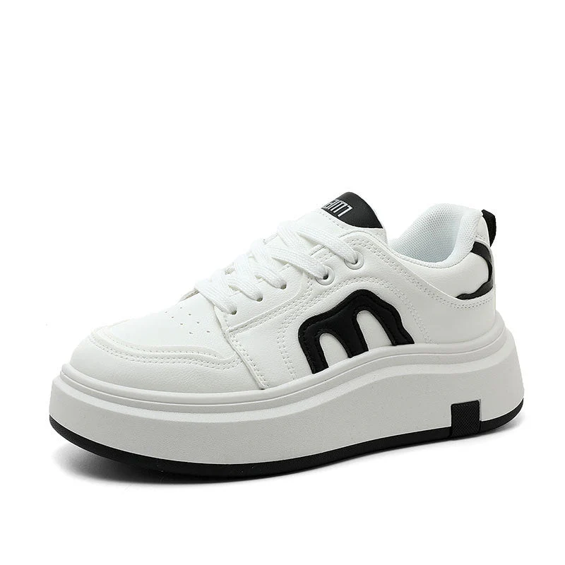 Damen Plateau Sneakers mit modernem Design und bequemer Dämpfung - Image 4