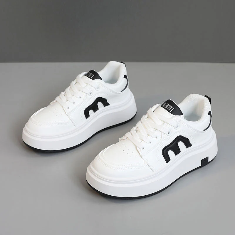 Damen Plateau Sneakers mit modernem Design und bequemer Dämpfung - Image 6