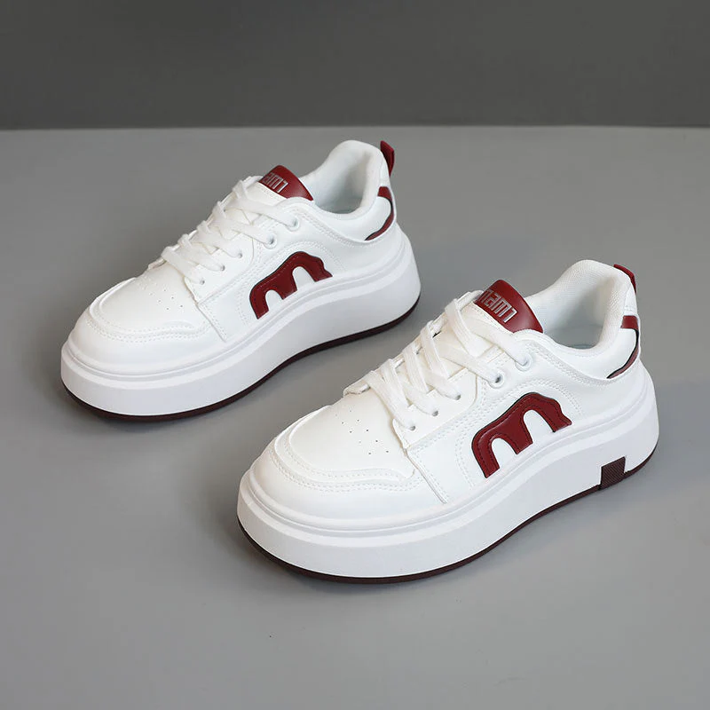 Damen Plateau Sneakers mit modernem Design und bequemer Dämpfung - Image 7