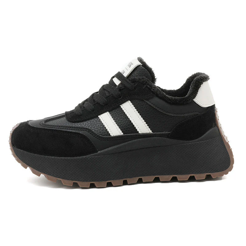 Damen Plateau Sneakers mit weich gefüttert Innenausstattung und modischen Akzenten - Image 7