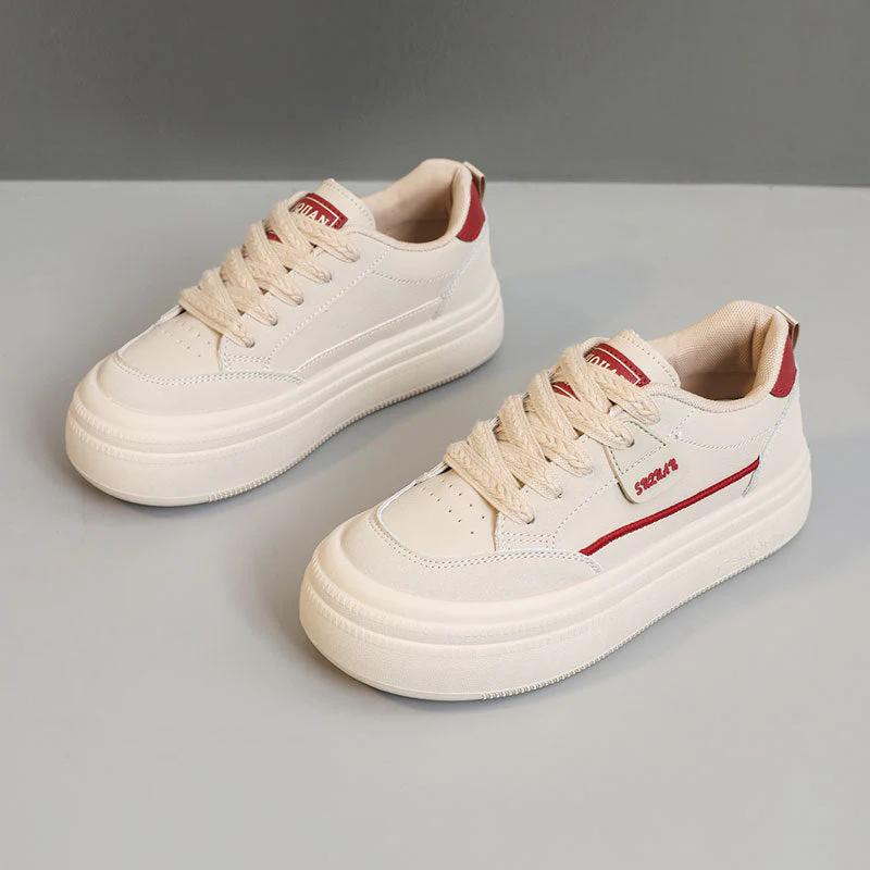 Damen Plateausneaker mit sportlicher Polsterung und modischem Design - Image 6