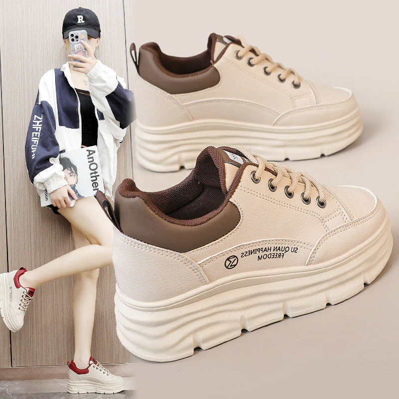 Damen Plattform Sneakers mit ergonomischer Dämpfung und stylishem Design - Image 2