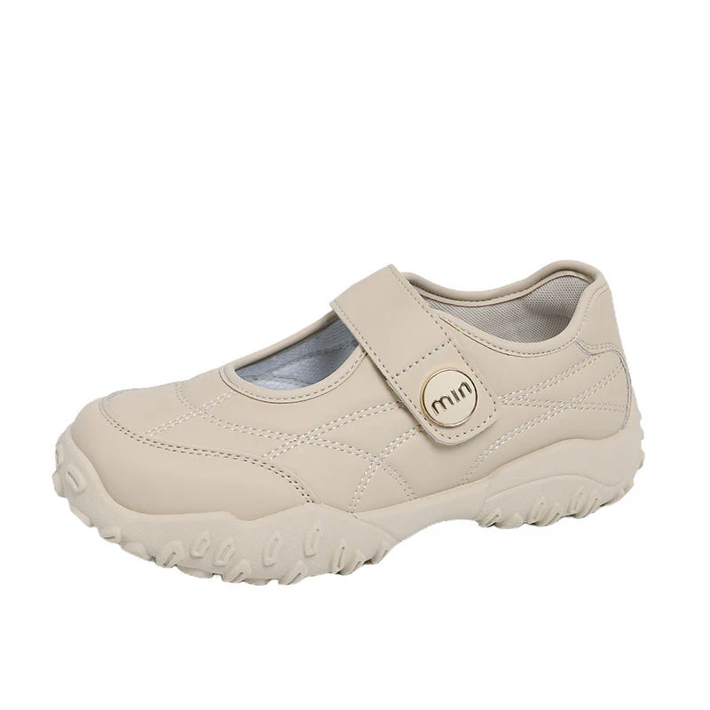 Damen praktische und modische Freizeit-Schuhe mit verstellbarem Klettverschluss - Image 7