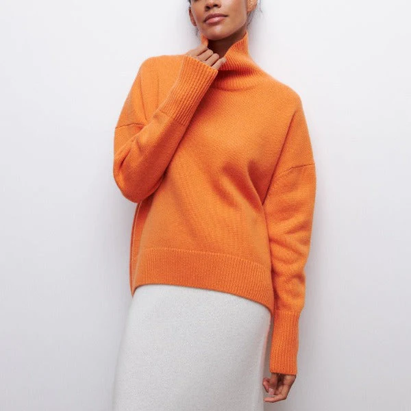Damen Pullover | Lässig mit Rollkragen und weitem Schnitt - Image 2