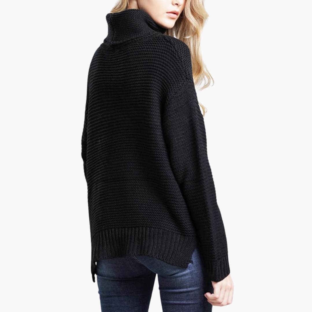 Damen pullover mit Rollkragen und langen Ärmeln - Image 6