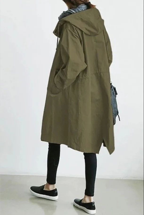 Damen Regenjacke | Mit Knopfverschluss Vorne - Image 6
