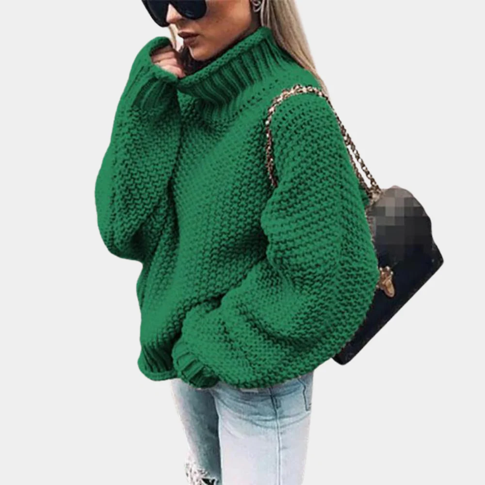 Damen Rollkragen Strickpullover | Warme - Image 3