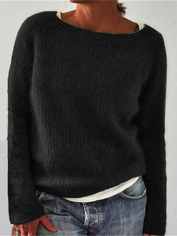 Damen RUNDHALS STRICKPULLOVER | ELEGANTER KOMFORT FÜR JEDEN TAG - Image 4