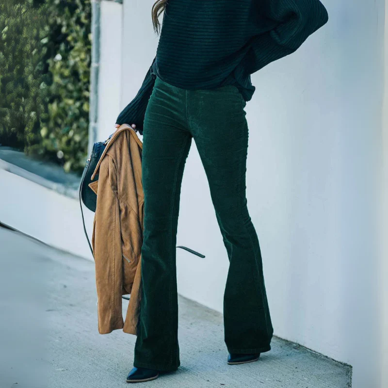 Damen Schlaghose | High Waist Weites Bein - Image 7