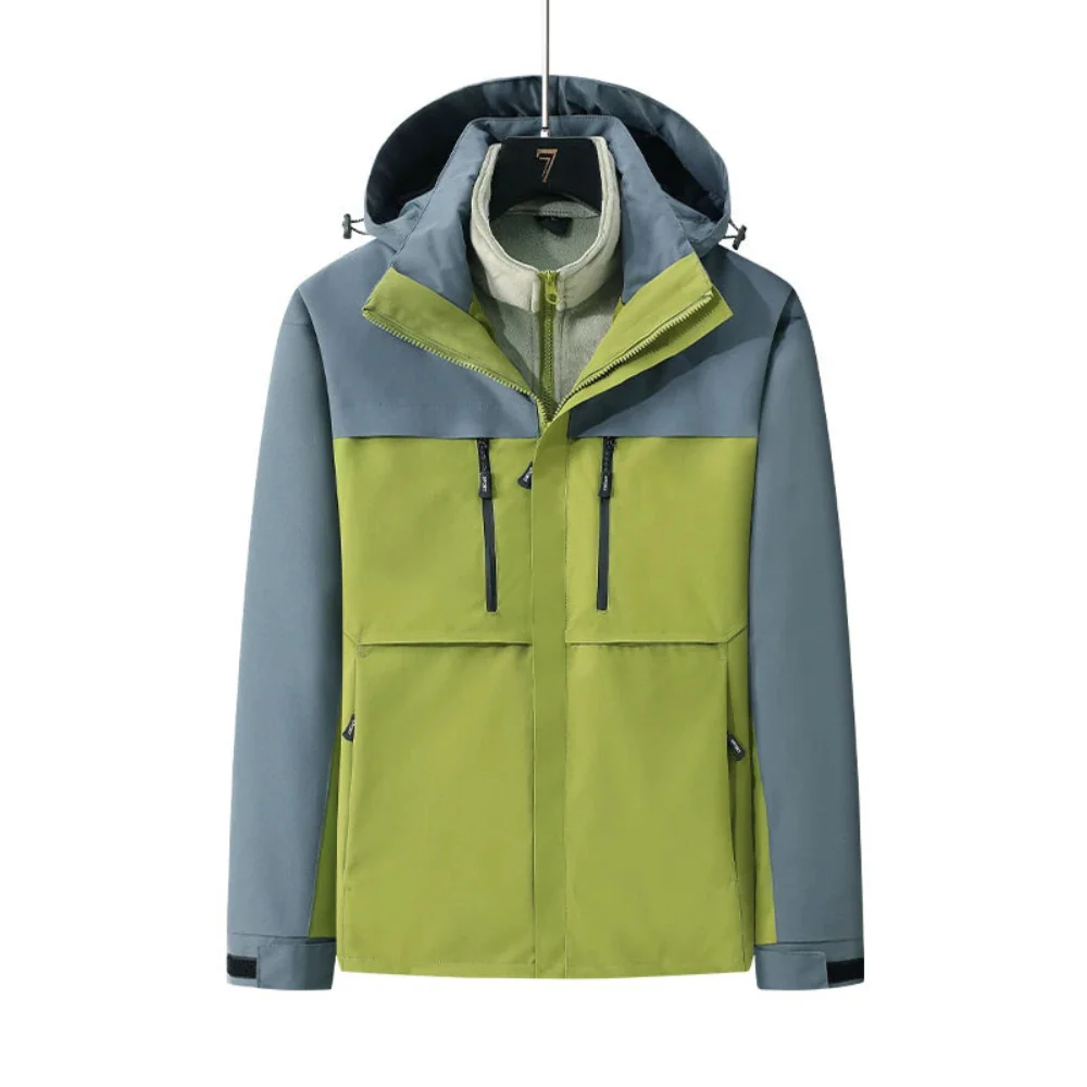 Damen Skijacke | 3-in-1 Winterjacke mit Abnehmbarer Innenjacke