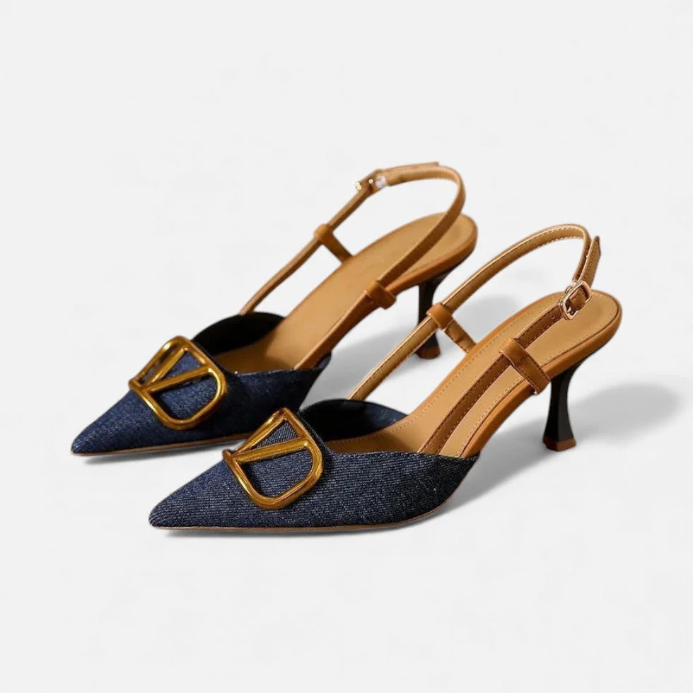 Damen Slingpumps mit zarter Riemchenform - Image 4