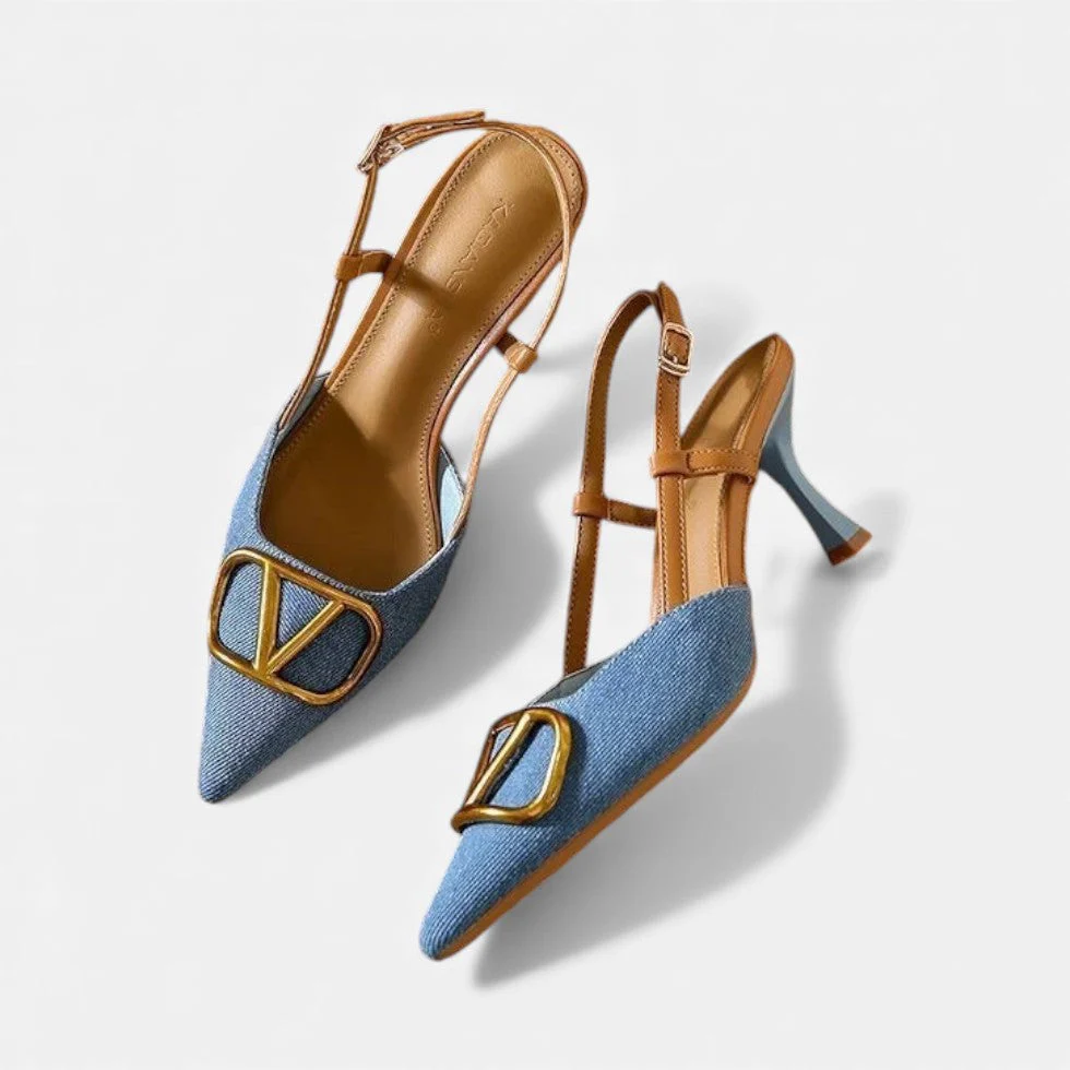 Damen Slingpumps mit zarter Riemchenform - Image 5