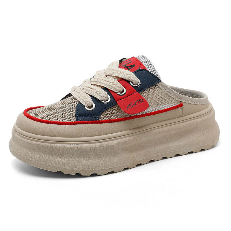 Damen Slip-On Sneakers mit atmungsaktivem Mesh-Obermaterial und modischem Design - Image 4
