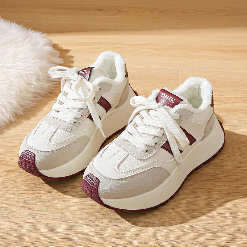 Damen Sneaker mit kuscheligem Fleece-Futter und rutschfester Laufsohle - Image 2