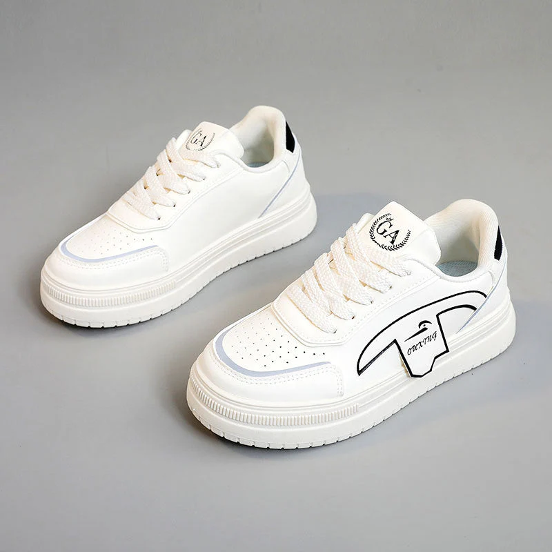 Damen Sneakers mit dämpfender Laufsohle und sportlichem Design