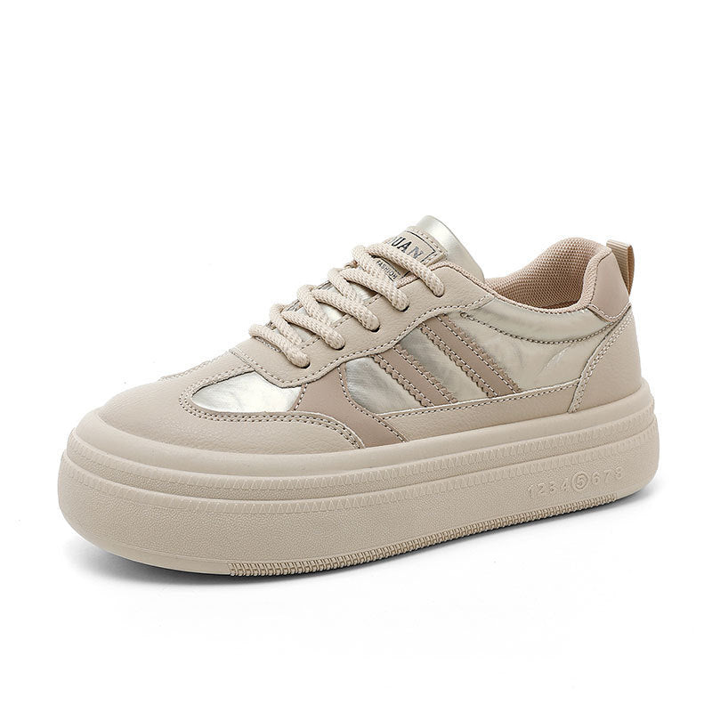 Damen Sneakers mit modischem Plateausohlen-Design und atmungsaktiver Oberfläche - Image 4
