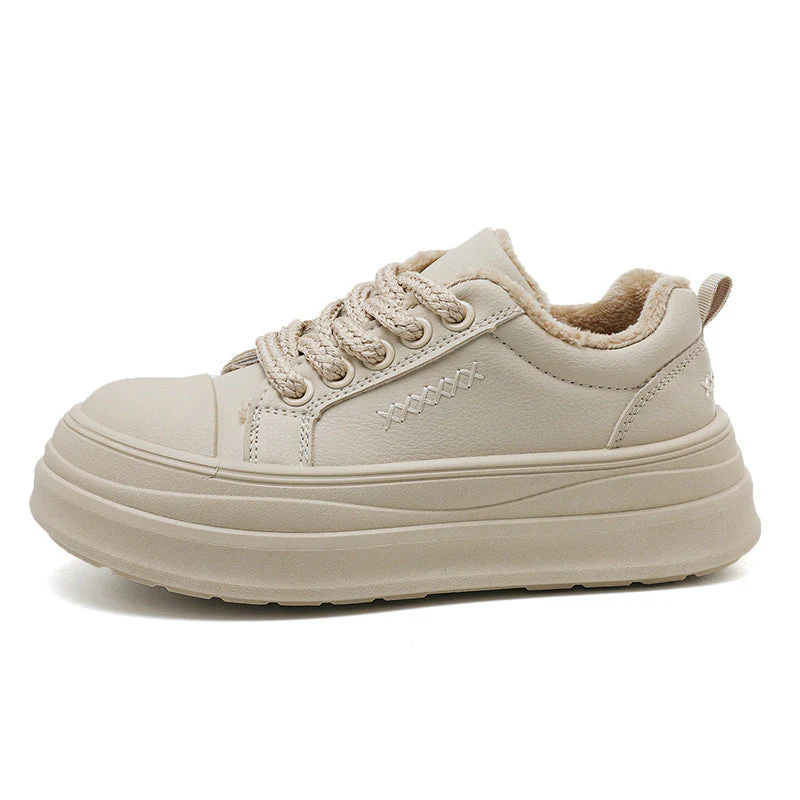 Damen Sneakers mit plüschigem Innenfutter und bequemer Dämpfung - Image 5