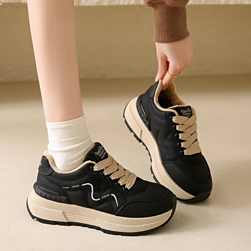 Damen Sneakers mit robuster Gummisohle und atmungsaktivem Mesh-Obermaterial - Image 2