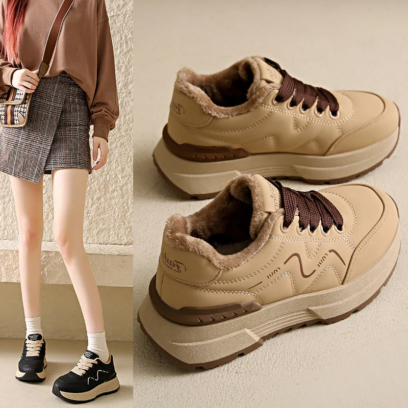 Damen Sneakers mit robuster Gummisohle und atmungsaktivem Mesh-Obermaterial - Image 3