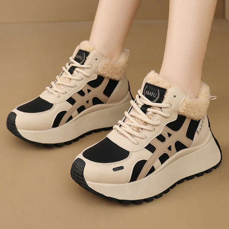 Damen Sneakers mit warmem Fleece-Futter und dämpfender Laufsohle - Image 2