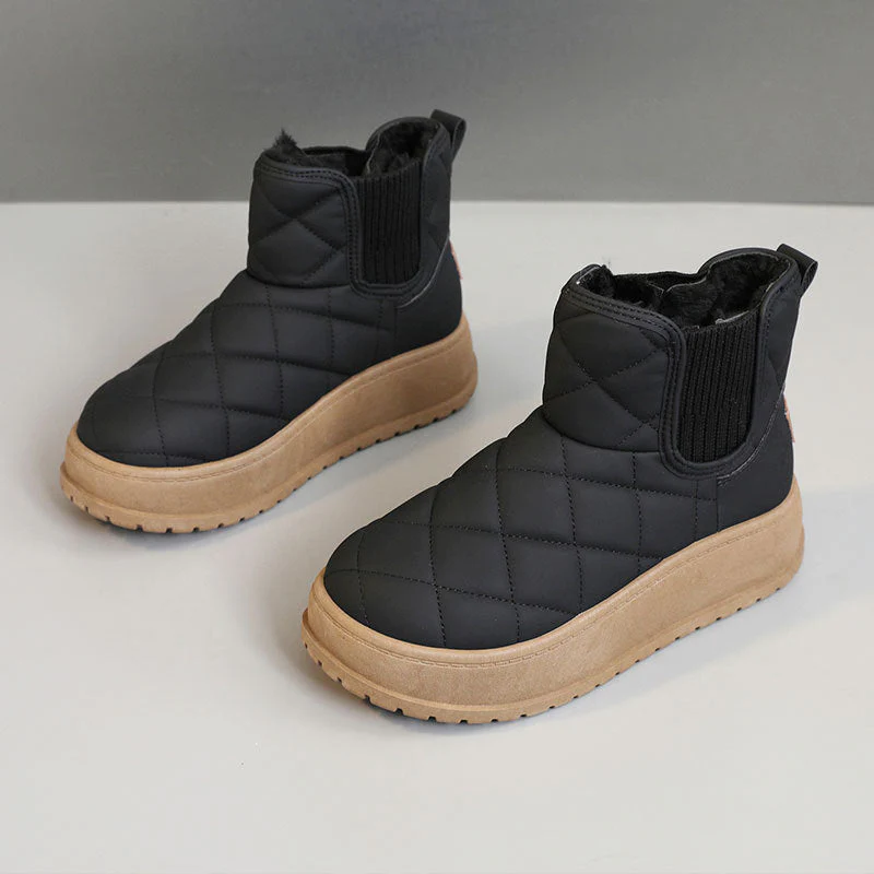 Damen Sneakers mit warmem Fleecefutter und rutschfester Laufsohle - Image 5