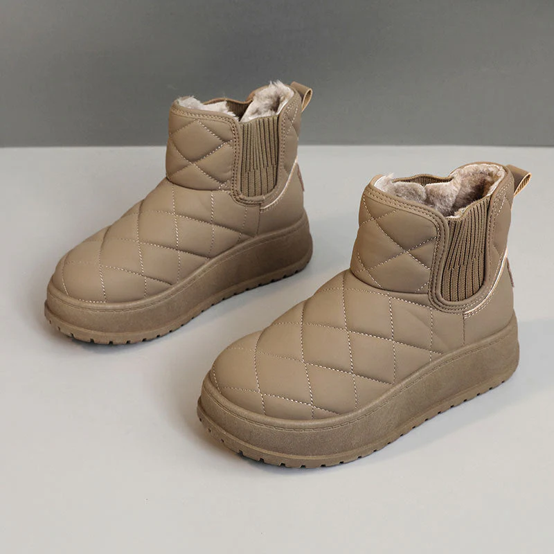 Damen Sneakers mit warmem Fleecefutter und rutschfester Laufsohle - Image 6