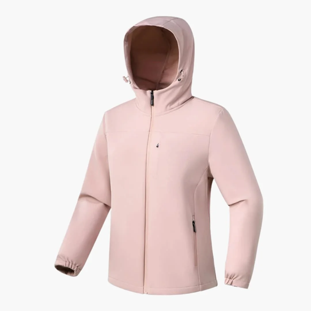 Damen Softshelljacke mit Kapuze und Reißverschluss - Image 4