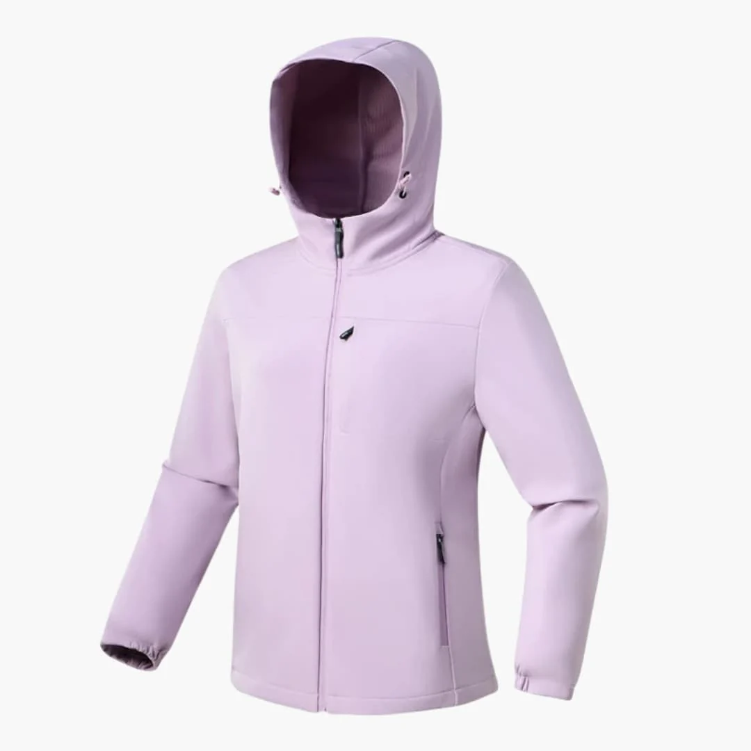 Damen Softshelljacke mit Kapuze und Reißverschluss - Image 6