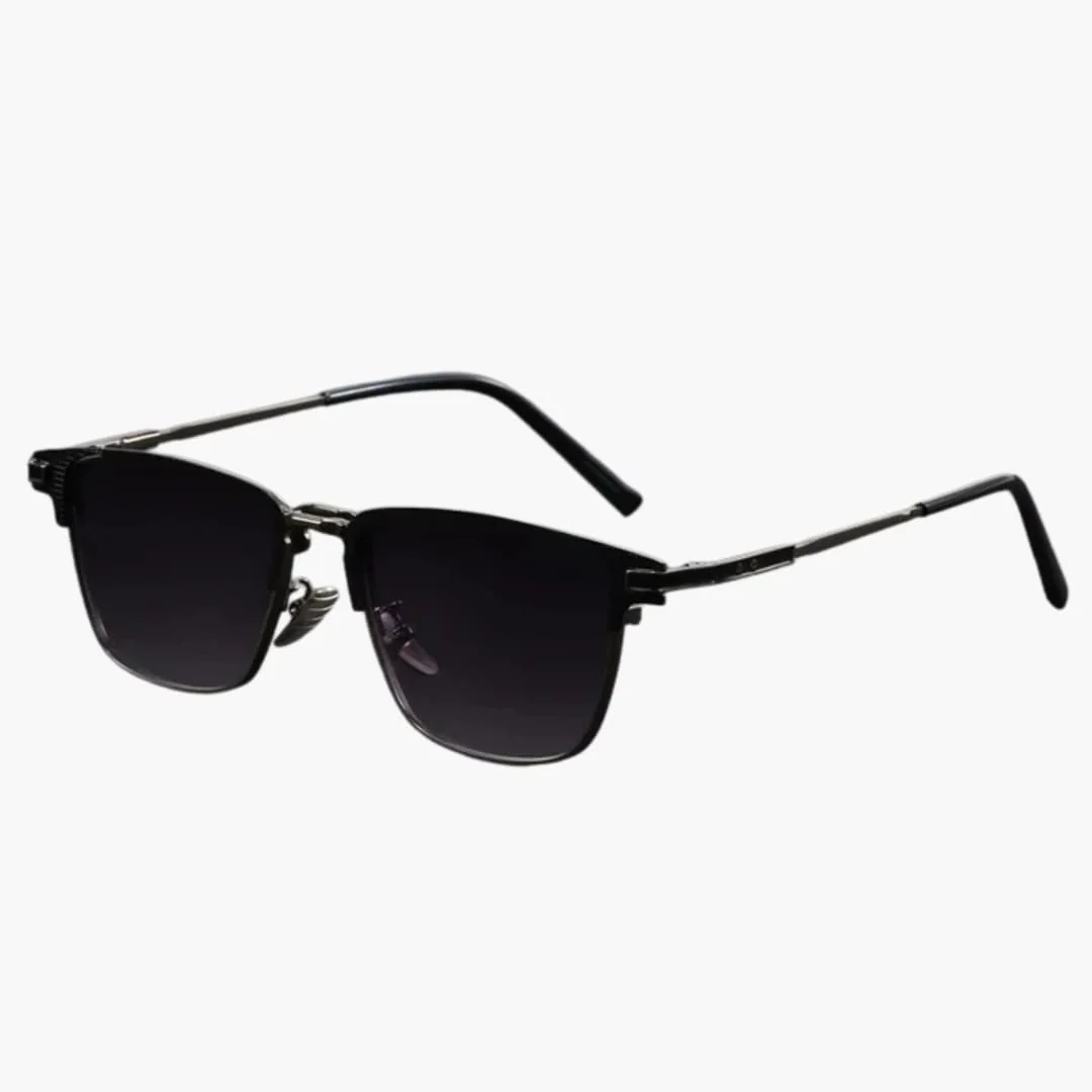 Damen Sonnenbrille mit eckiger Titanfassung und Polarisierung - Image 4