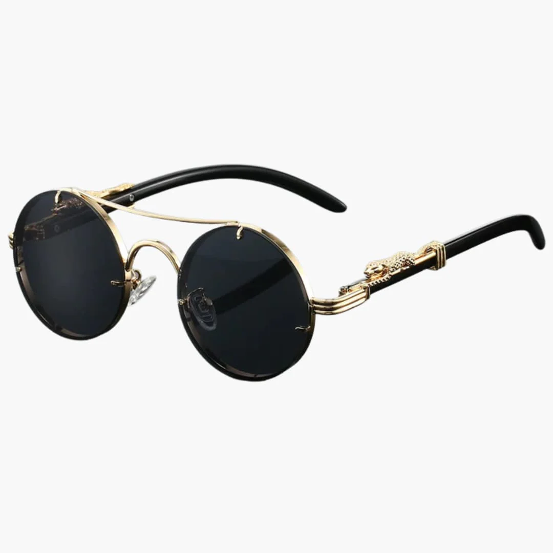 Damen Sonnenbrille mit Rundgläsern und UV-Schutz für alle Jahreszeiten - Image 2