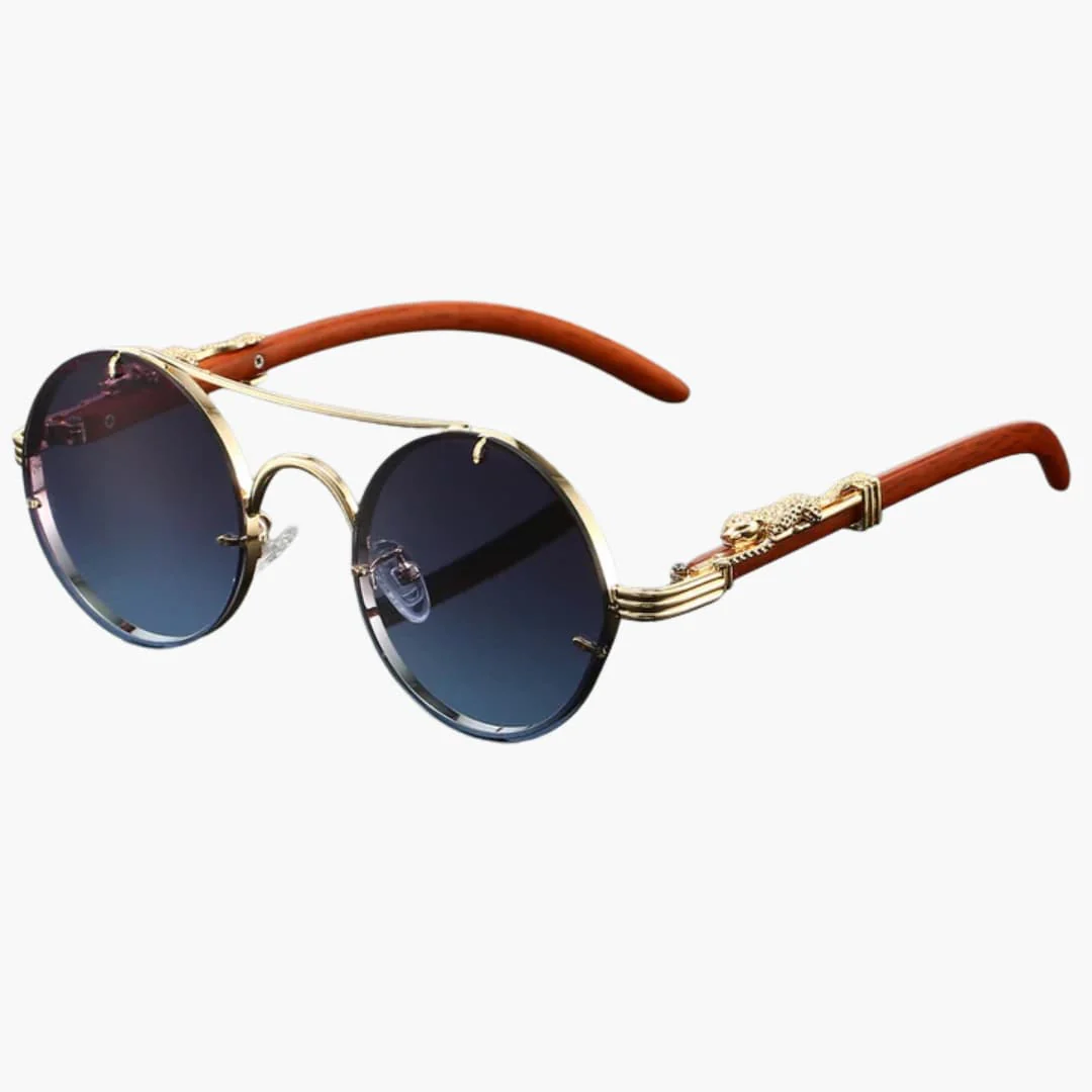 Damen Sonnenbrille mit Rundgläsern und UV-Schutz für alle Jahreszeiten - Image 4
