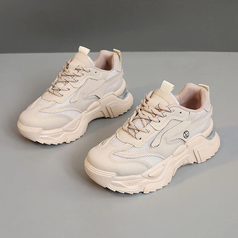 Damen Sportliche Chunky Sneaker mit atmungsaktivem Mesh-Obermaterial - Image 5