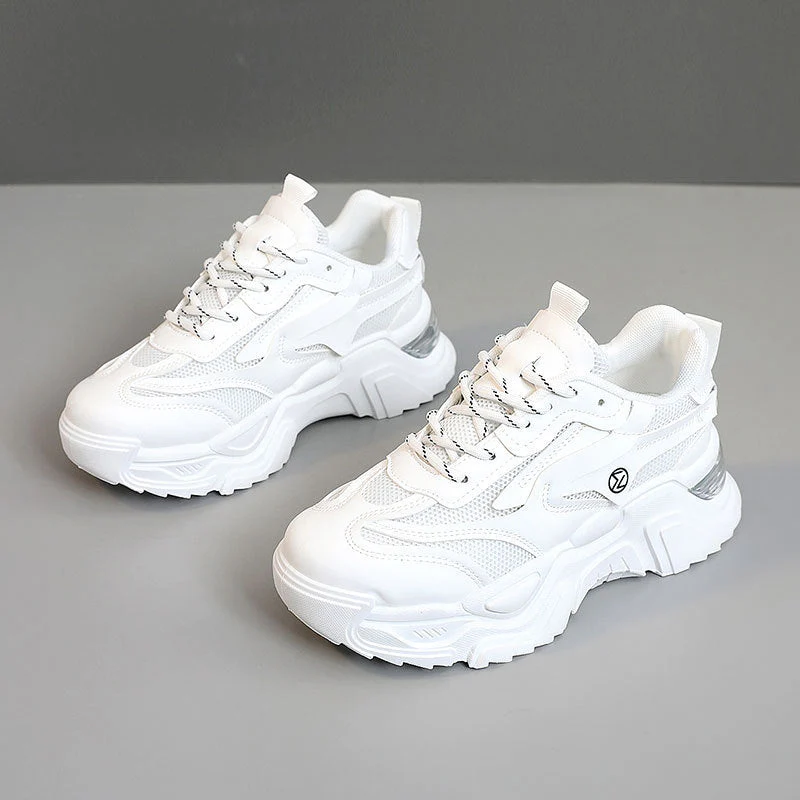 Damen Sportliche Chunky Sneaker mit atmungsaktivem Mesh-Obermaterial - Image 6