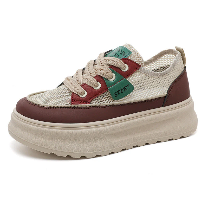 Damen Sportliche Chunky Sneakers mit atmungsaktivem Obermaterial und dämpfender Sohle - Image 4