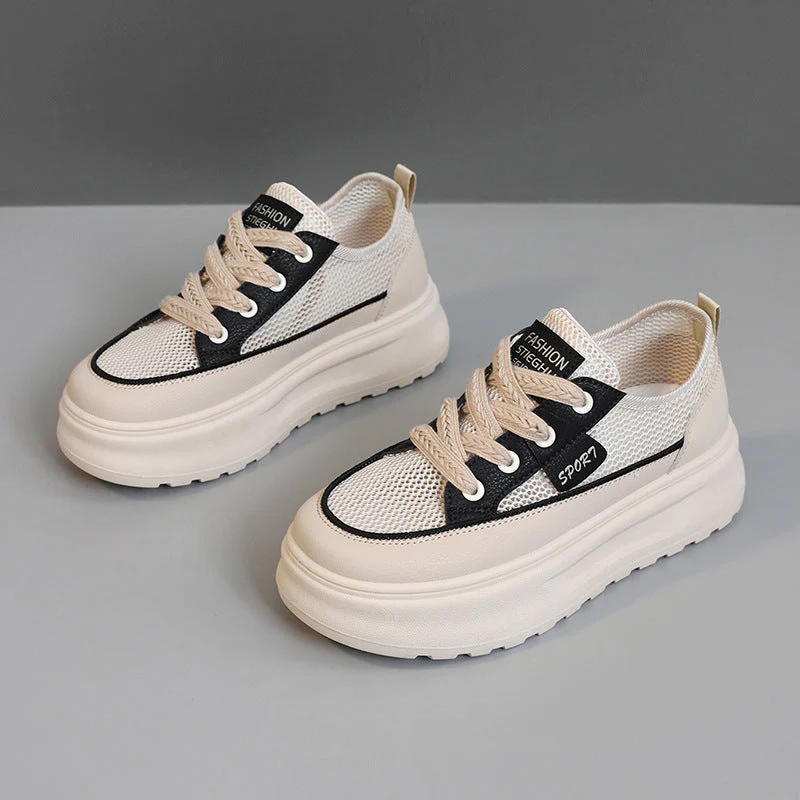 Damen Sportliche Chunky Sneakers mit atmungsaktivem Obermaterial und dämpfender Sohle - Image 5