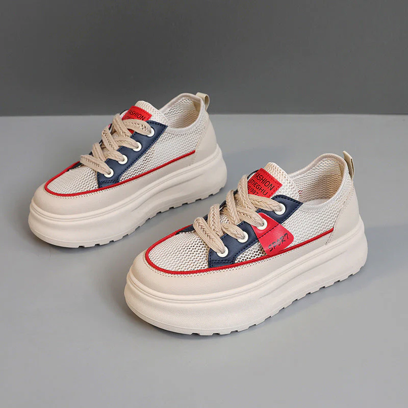 Damen Sportliche Chunky Sneakers mit atmungsaktivem Obermaterial und dämpfender Sohle - Image 6