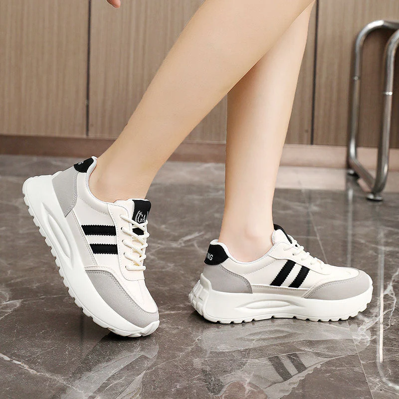 Damen Sportliche Chunky Sneakers mit atmungsaktiver Oberfläche und erstklassiger Dämpfung - Image 3