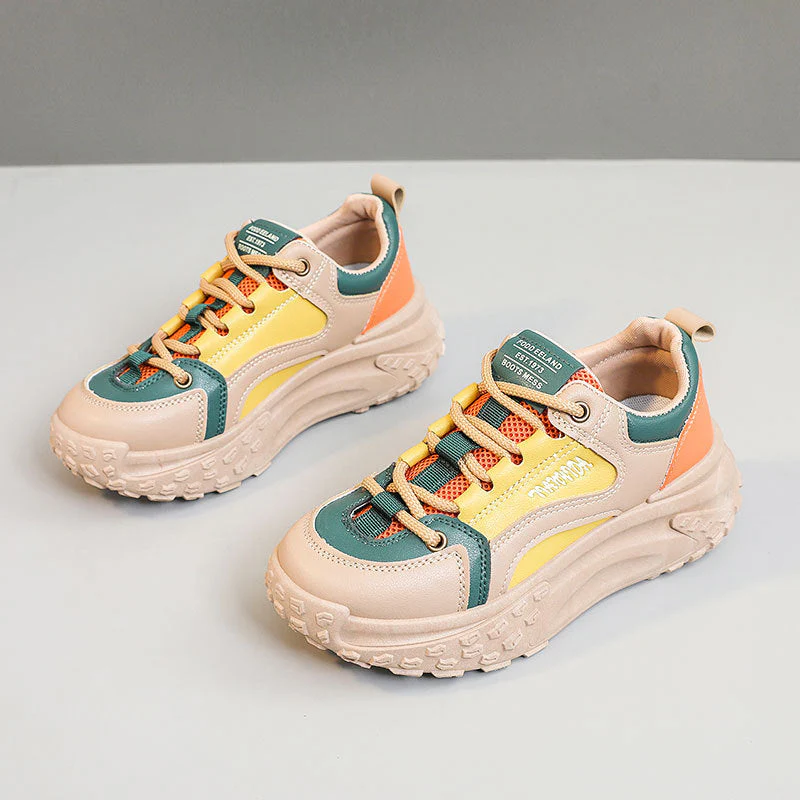 Damen Sportliche Chunky Sneakers mit atmungsaktiver Struktur - Image 5