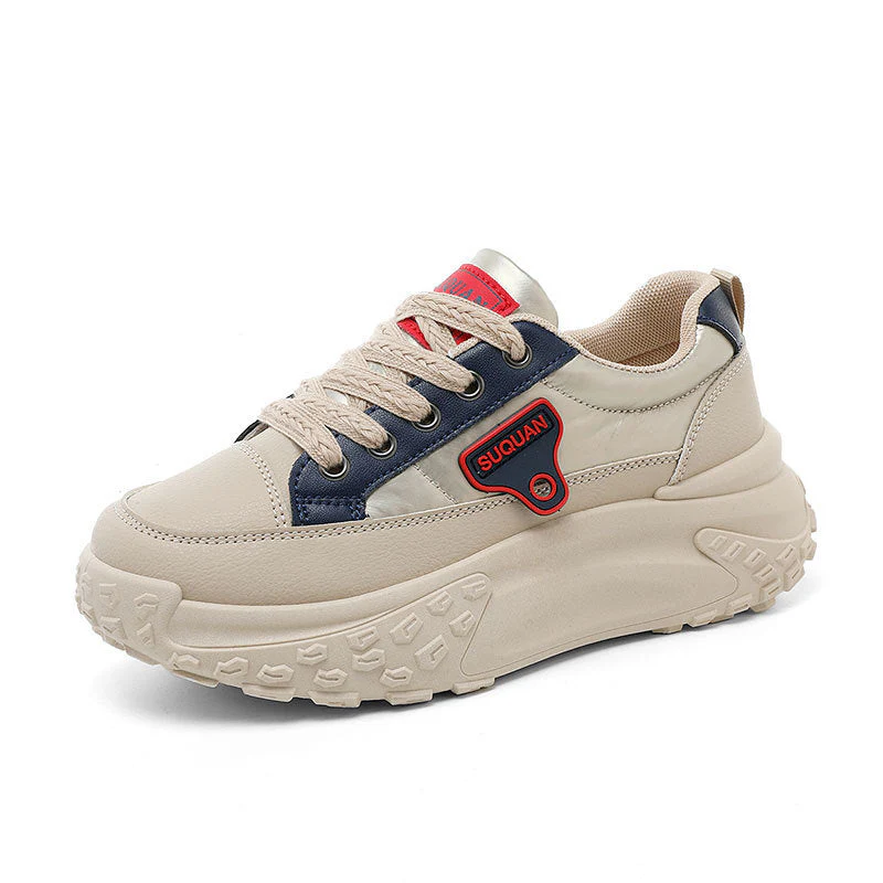 Damen Sportliche Chunky Sneakers mit dämpfender Laufsohle und atmungsaktivem Mesh-Obermaterial - Image 4