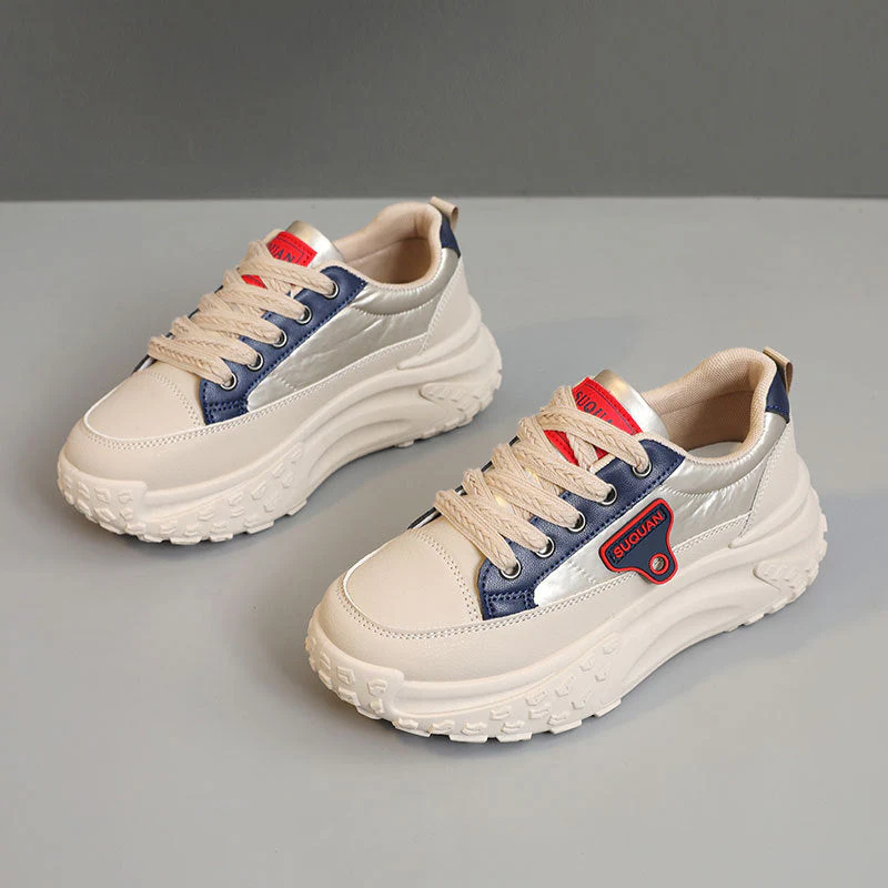 Damen Sportliche Chunky Sneakers mit dämpfender Laufsohle und atmungsaktivem Mesh-Obermaterial - Image 5