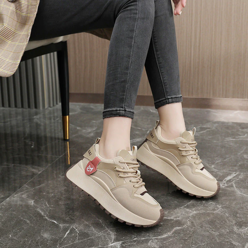 Damen Sportliche Chunky Sneakers mit dämpfender Sohle und atmungsaktivem Obermaterial - Image 3