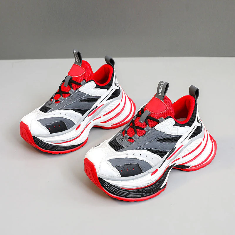 Damen Sportliche Chunky Sneakers mit ergonomischer Dämpfung und atmungsaktiver Mesh-Oberfläche - Image 5